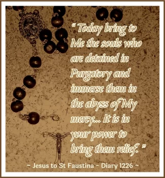 Purgatory Chaplet of Divine Mercy